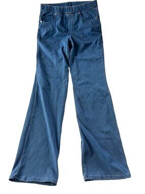 Lands End Womens Small Starfish Jean Pull on Flare Stretch NEW